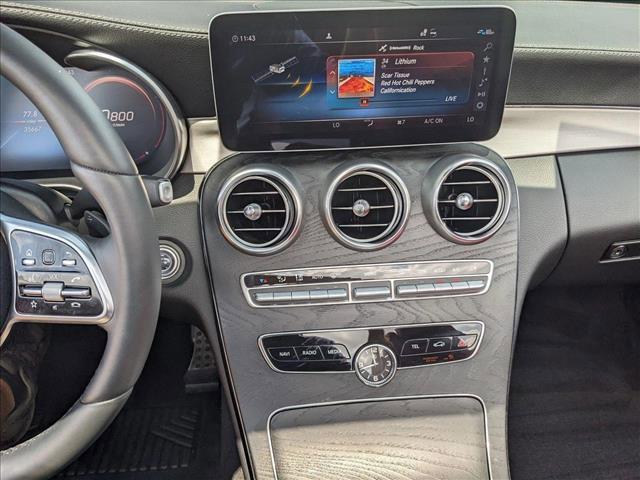 used 2019 Mercedes-Benz C-Class car, priced at $35,999