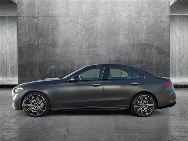 new 2025 Mercedes-Benz AMG C 43 car, priced at $79,685