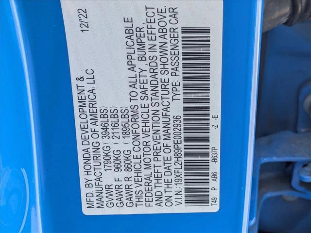 used 2018 Honda Civic car, priced at $18,081