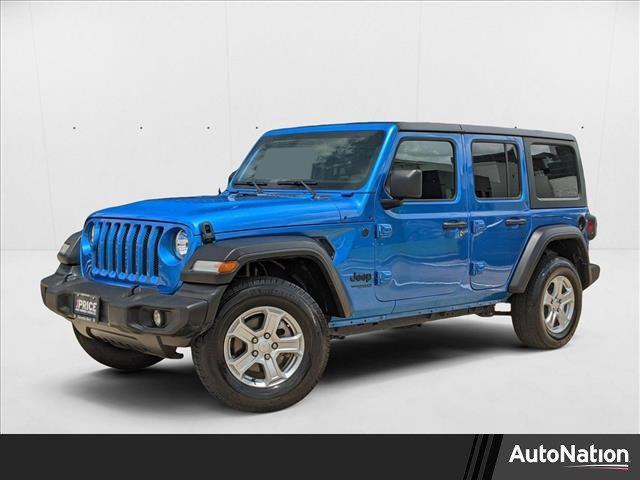 used 2022 Jeep Wrangler Unlimited car, priced at $29,581