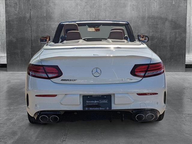 used 2023 Mercedes-Benz AMG C 43 car, priced at $59,987