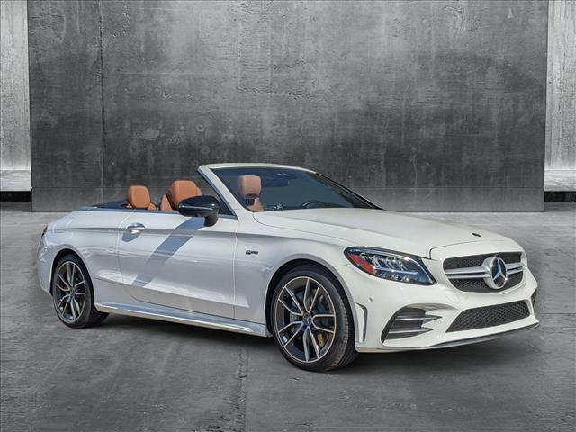 used 2023 Mercedes-Benz AMG C 43 car, priced at $59,987