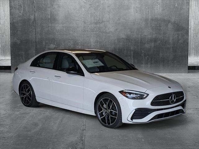 new 2025 Mercedes-Benz C-Class car, priced at $57,300