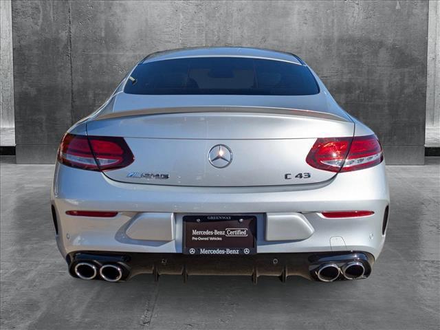 used 2020 Mercedes-Benz AMG C 43 car, priced at $41,936