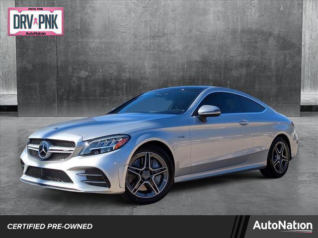 used 2020 Mercedes-Benz AMG C 43 car, priced at $41,936