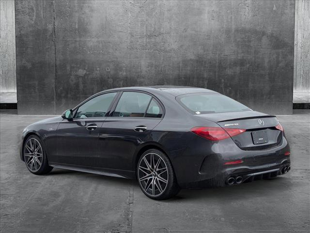 new 2025 Mercedes-Benz AMG C 43 car, priced at $74,975