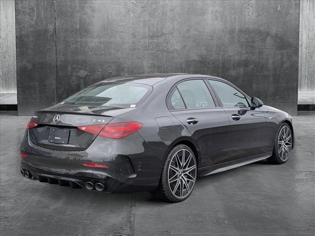 new 2025 Mercedes-Benz AMG C 43 car, priced at $74,975