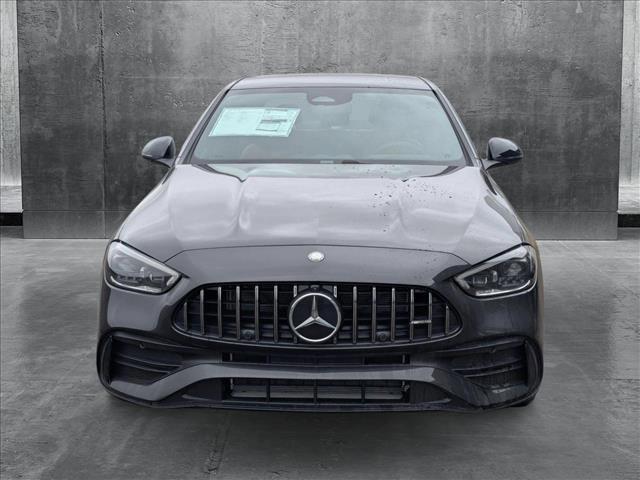 new 2025 Mercedes-Benz AMG C 43 car, priced at $74,975