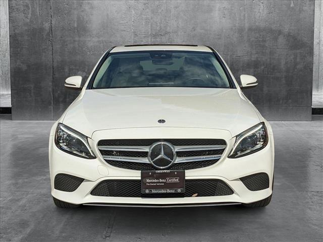 used 2021 Mercedes-Benz C-Class car, priced at $24,992