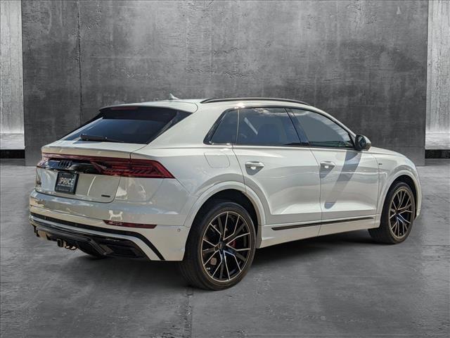 used 2023 Audi Q8 car, priced at $60,408