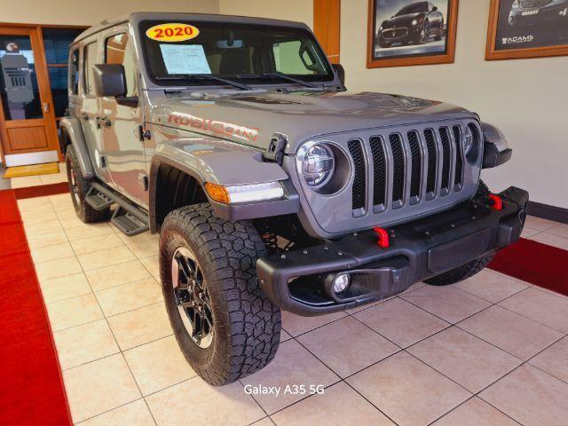 used 2020 Jeep Wrangler Unlimited car, priced at $32,700