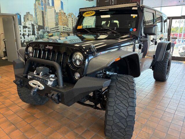 used 2015 Jeep Wrangler Unlimited car, priced at $21,500