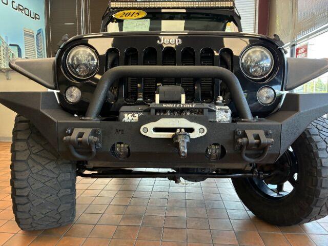 used 2015 Jeep Wrangler Unlimited car, priced at $21,500