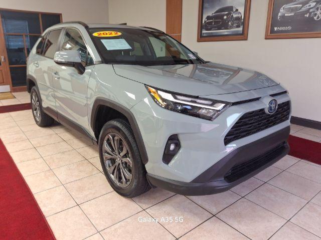 used 2022 Toyota RAV4 Hybrid car, priced at $34,100