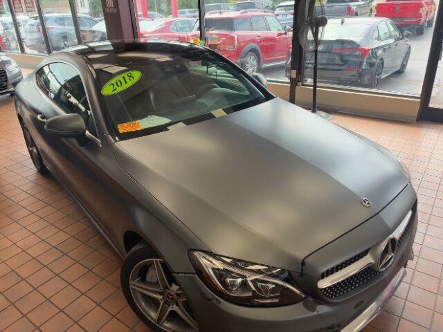 used 2018 Mercedes-Benz C-Class car, priced at $24,000