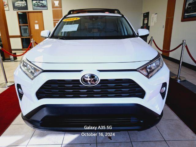 used 2021 Toyota RAV4 car, priced at $26,345