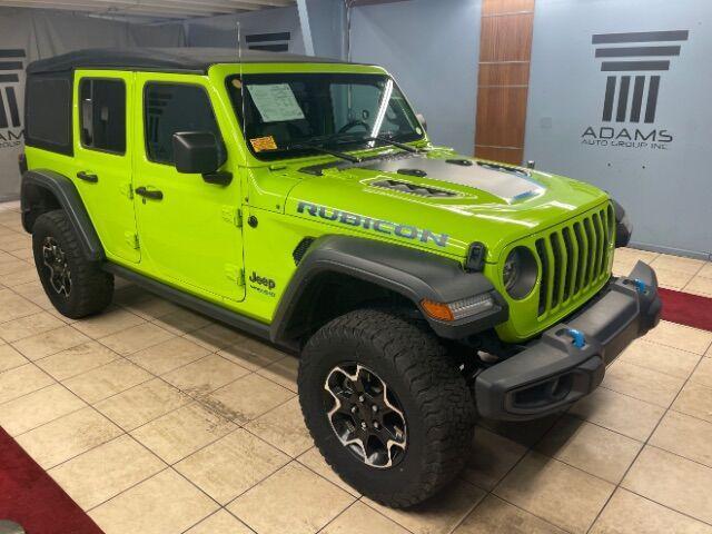 used 2021 Jeep Wrangler Unlimited 4xe car, priced at $36,500