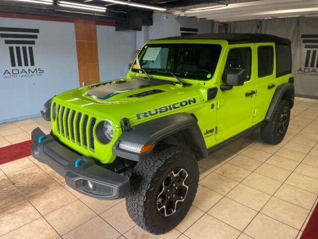 used 2021 Jeep Wrangler Unlimited 4xe car, priced at $36,500