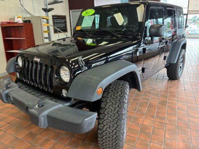 used 2017 Jeep Wrangler Unlimited car, priced at $18,500