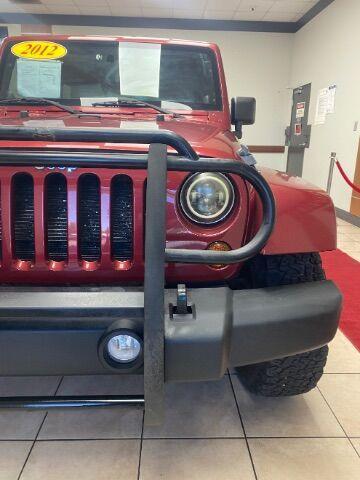 used 2012 Jeep Wrangler Unlimited car, priced at $17,700