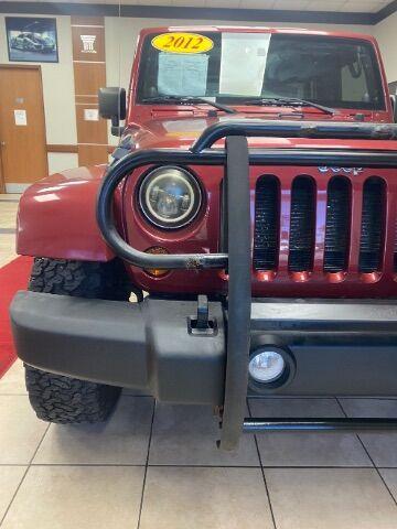 used 2012 Jeep Wrangler Unlimited car, priced at $17,700