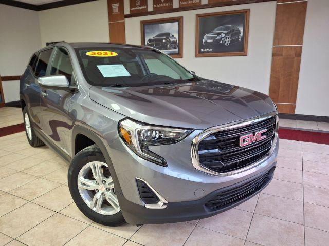 used 2021 GMC Terrain car, priced at $18,695