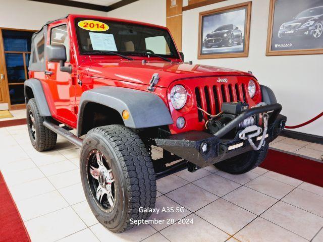 used 2014 Jeep Wrangler car, priced at $16,500