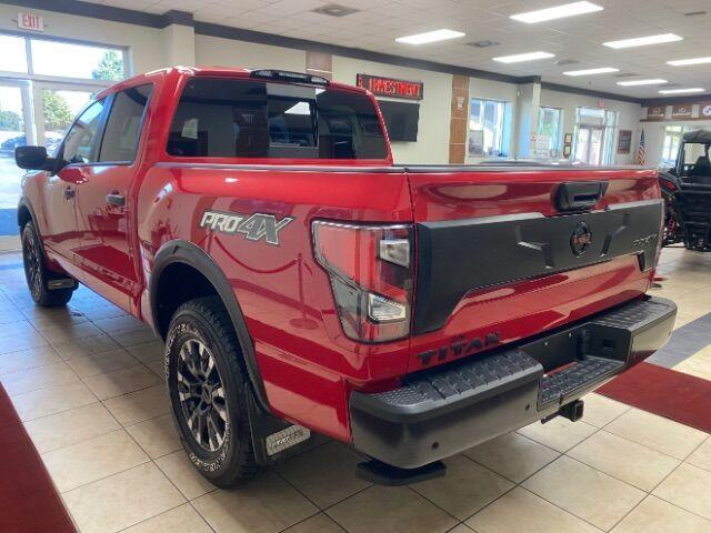 used 2021 Nissan Titan car, priced at $31,500