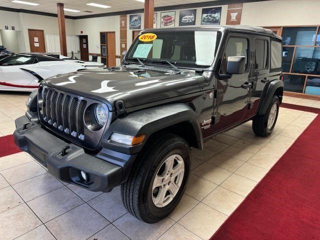 used 2018 Jeep Wrangler Unlimited car, priced at $25,800