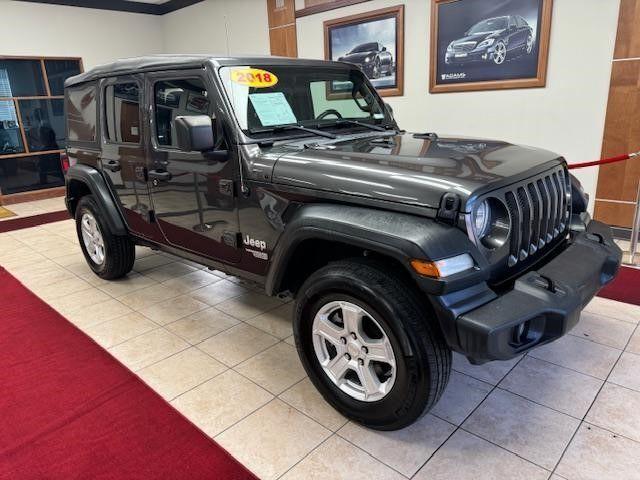 used 2018 Jeep Wrangler Unlimited car, priced at $25,800