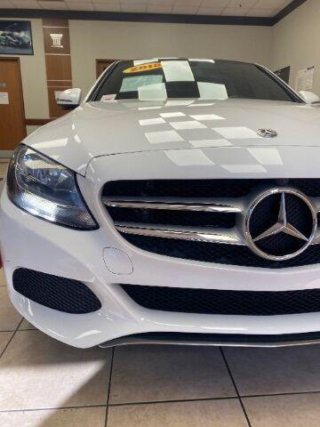 used 2018 Mercedes-Benz C-Class car, priced at $16,000