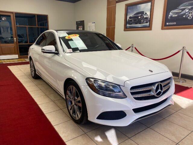 used 2018 Mercedes-Benz C-Class car, priced at $16,000