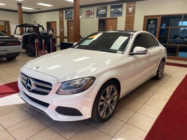 used 2018 Mercedes-Benz C-Class car, priced at $16,000