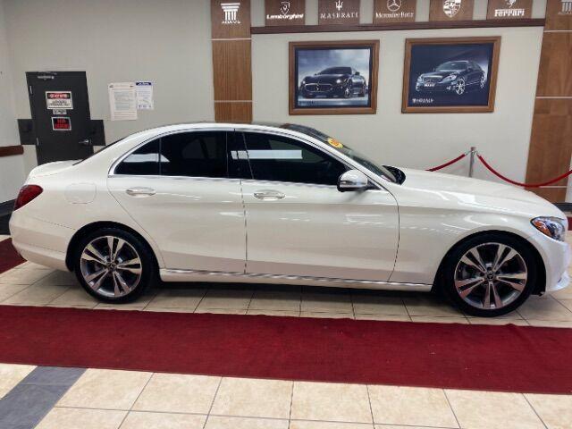 used 2018 Mercedes-Benz C-Class car, priced at $17,200