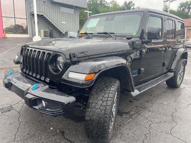 used 2022 Jeep Wrangler Unlimited 4xe car, priced at $30,000