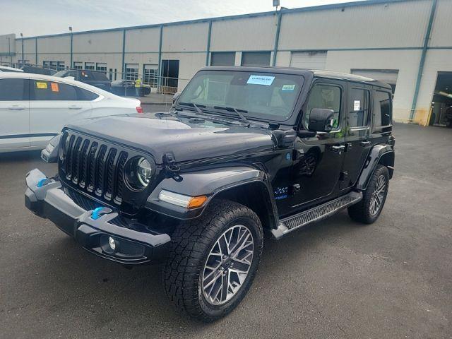 used 2022 Jeep Wrangler Unlimited 4xe car, priced at $30,000