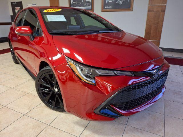 used 2021 Toyota Corolla Hatchback car, priced at $18,700