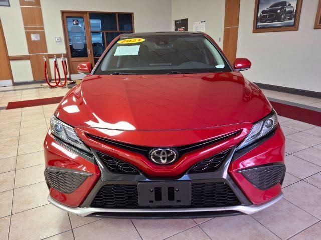 used 2021 Toyota Camry car, priced at $26,500