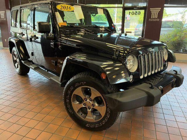used 2016 Jeep Wrangler Unlimited car, priced at $19,700