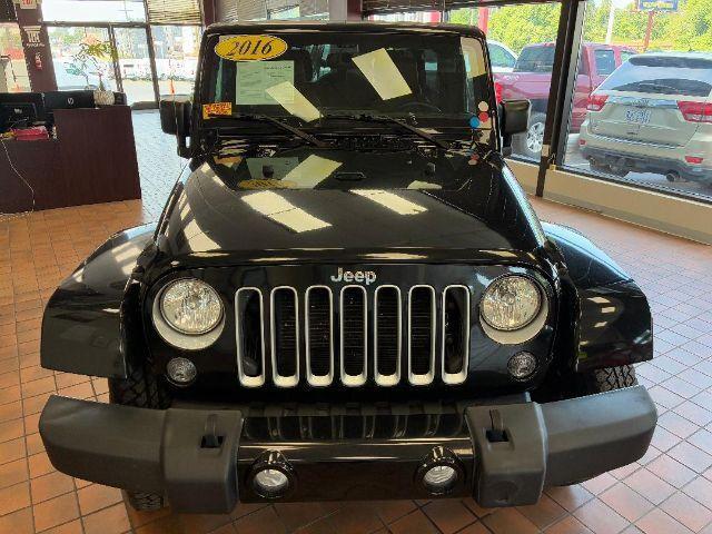 used 2016 Jeep Wrangler Unlimited car, priced at $19,700