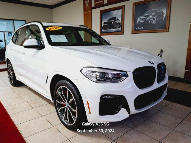 used 2021 BMW X3 car, priced at $26,500