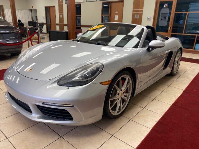 used 2017 Porsche 718 Boxster car, priced at $39,900