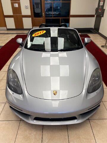 used 2017 Porsche 718 Boxster car, priced at $39,900