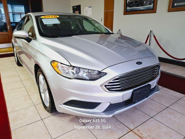 used 2018 Ford Fusion Hybrid car, priced at $14,695