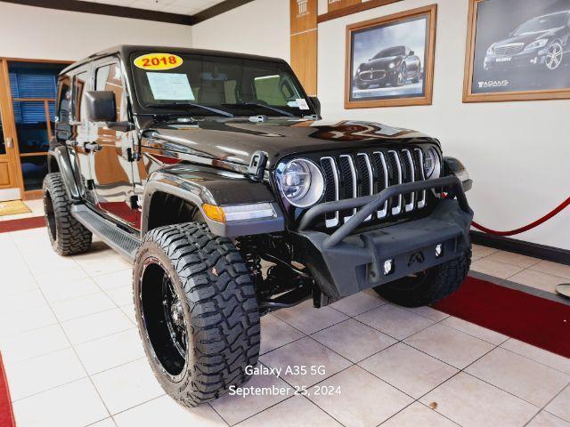 used 2018 Jeep Wrangler Unlimited car, priced at $22,900