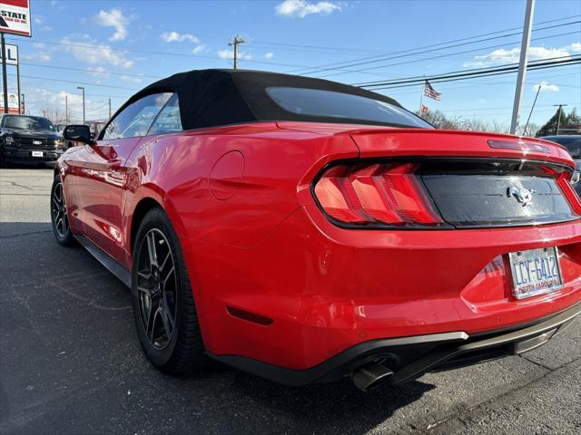 used 2018 Ford Mustang car, priced at $21,000