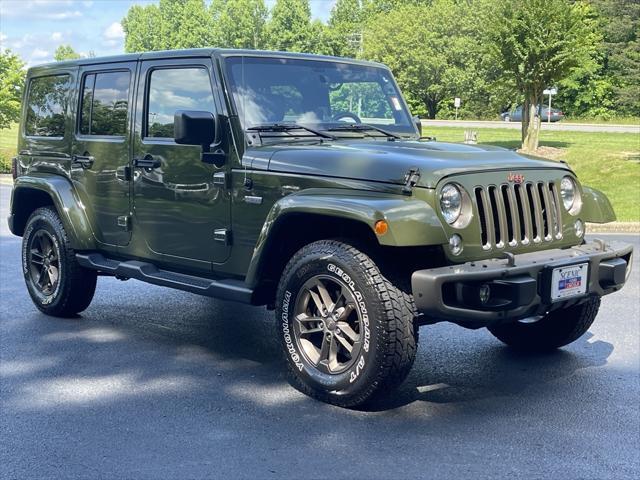 used 2016 Jeep Wrangler Unlimited car, priced at $24,500
