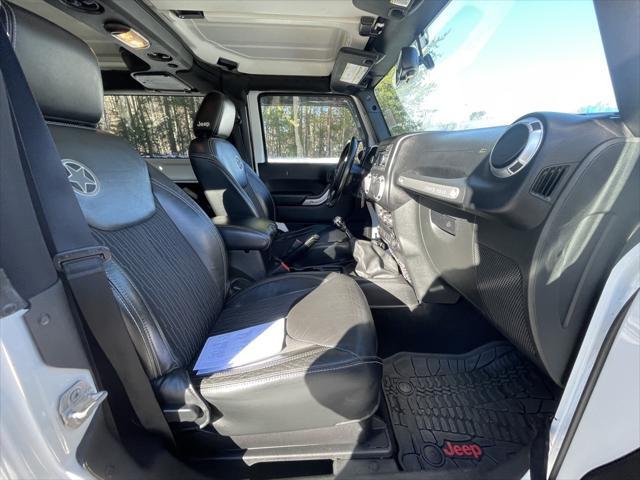 used 2015 Jeep Wrangler car, priced at $14,500