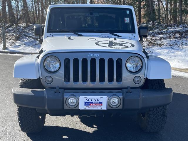 used 2015 Jeep Wrangler car, priced at $14,500