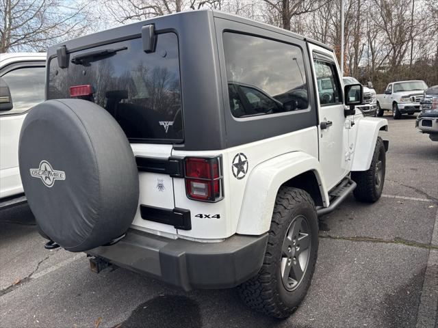 used 2015 Jeep Wrangler car, priced at $15,000